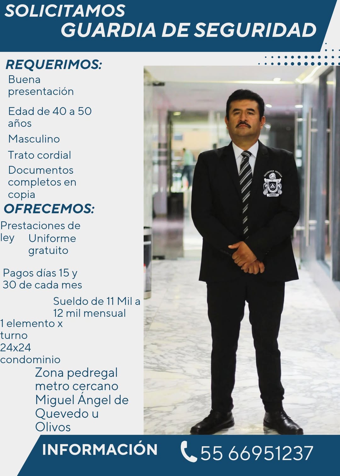 Vacante disponible