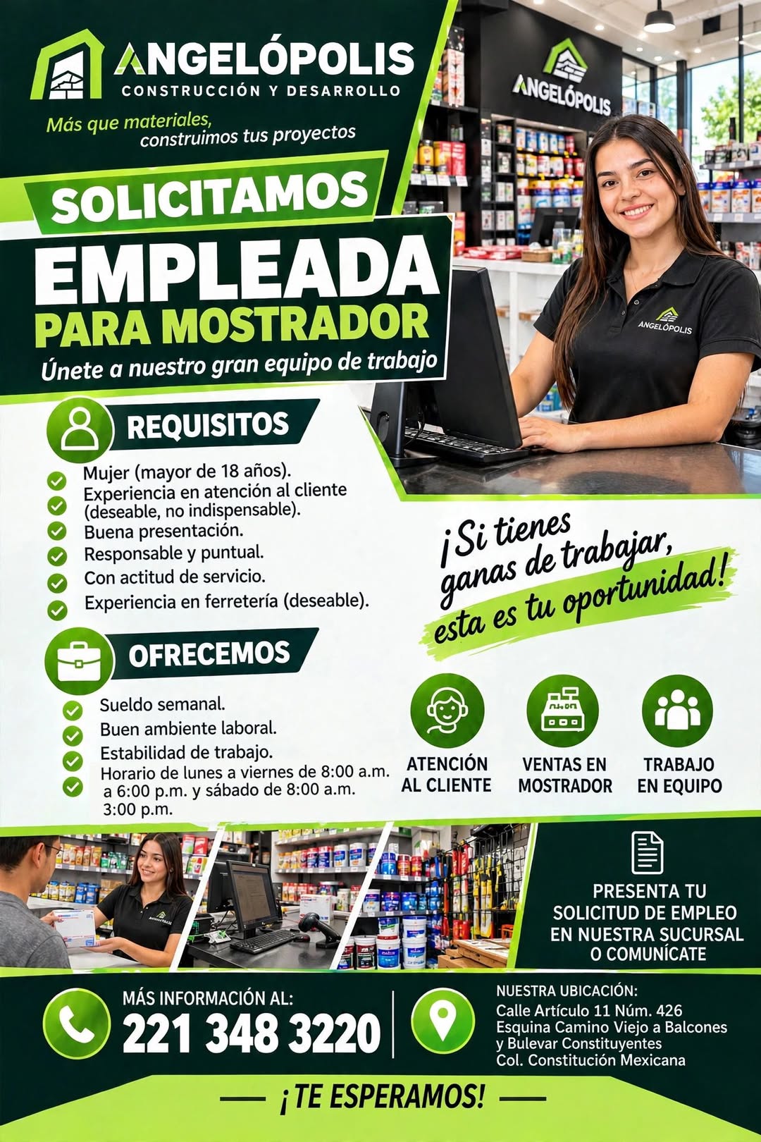 Vacante disponible