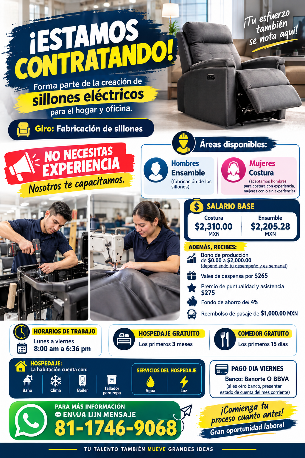 Vacante disponible