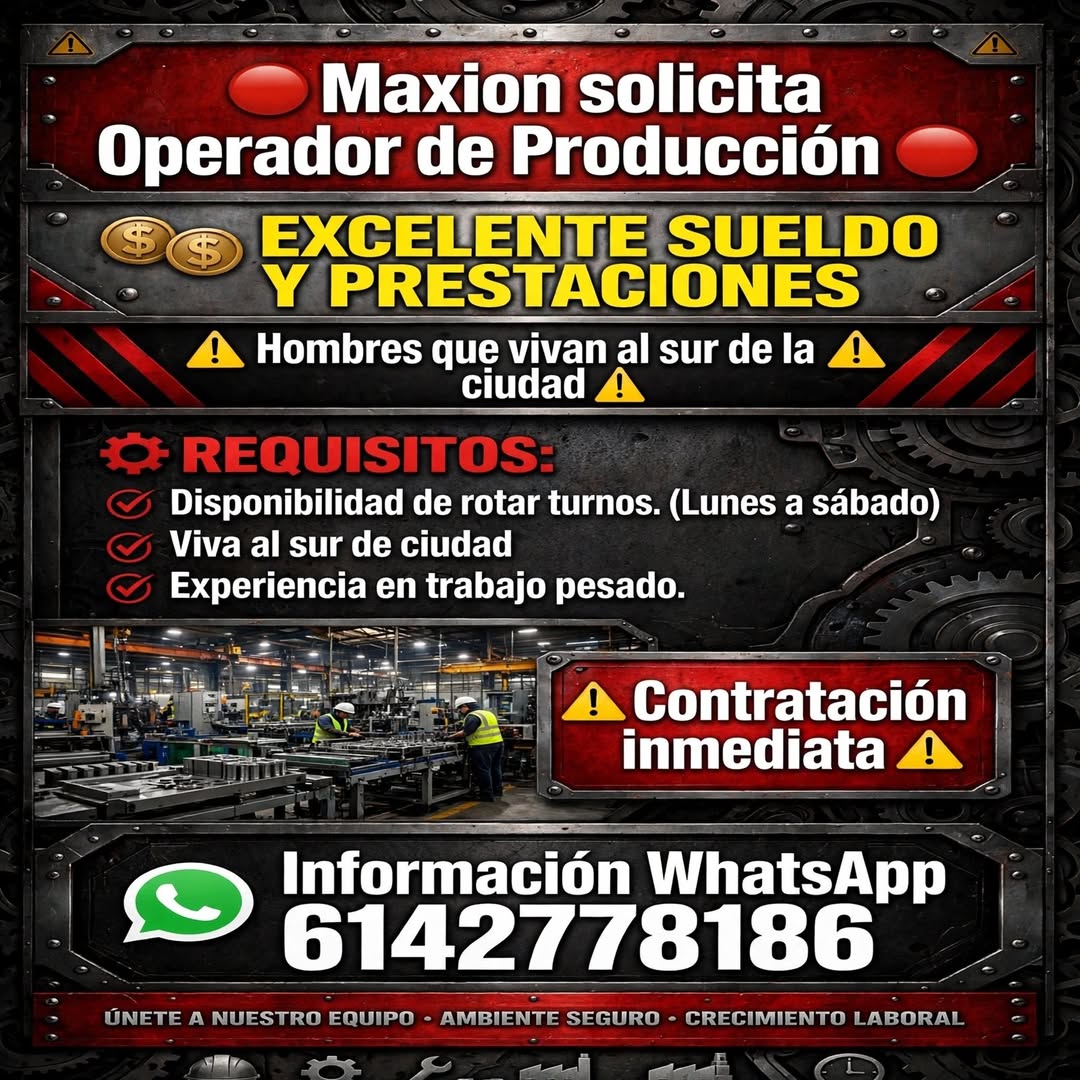 Operador de Producción