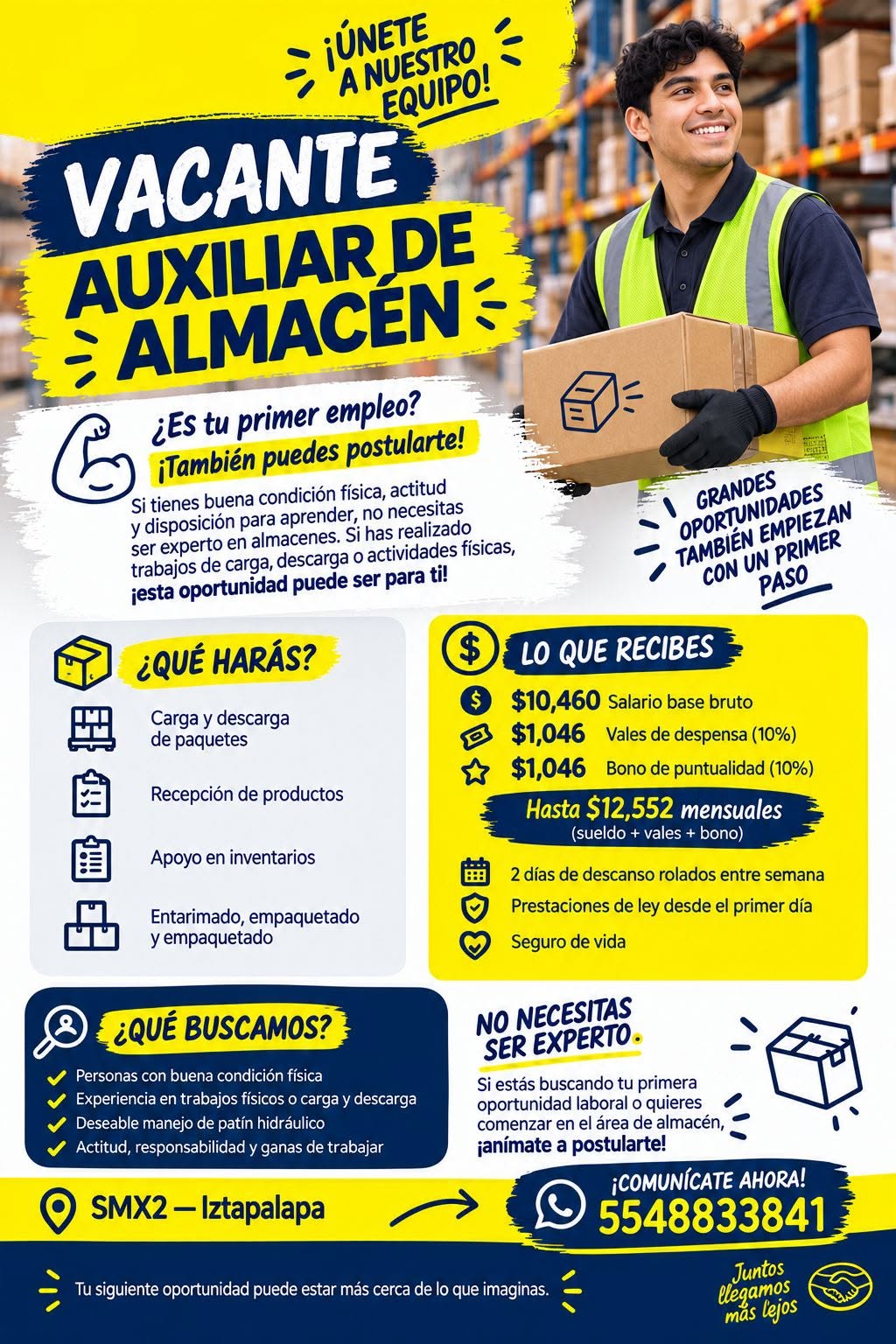 Vacante disponible