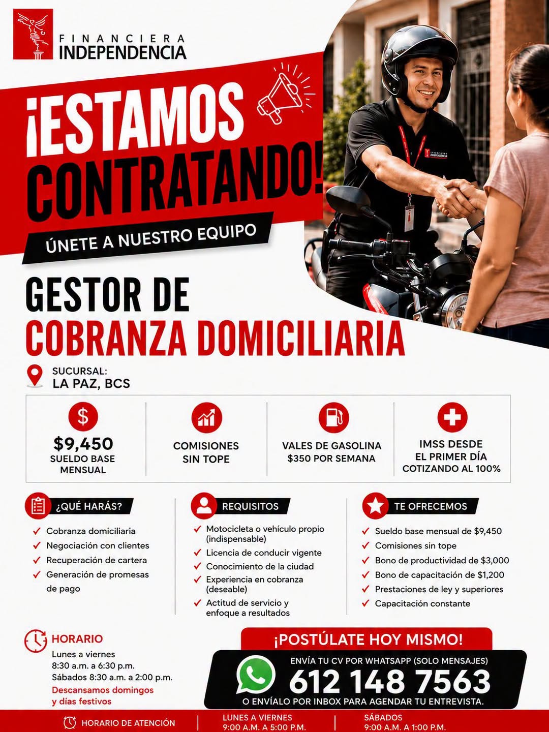 Vacante disponible