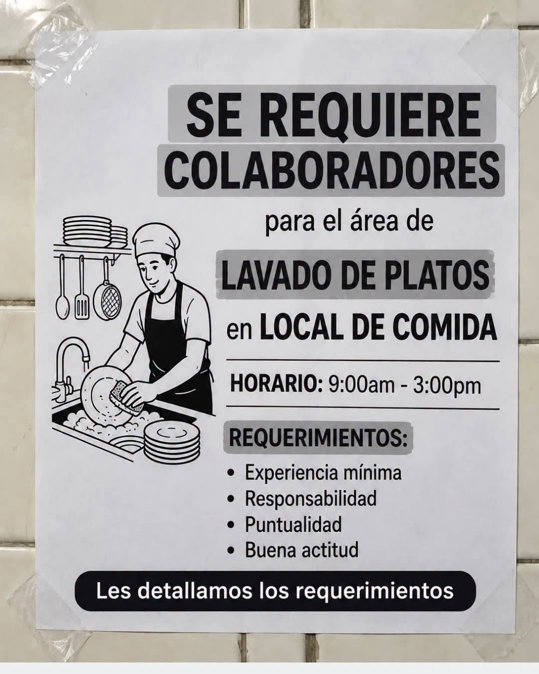 Vacante disponible