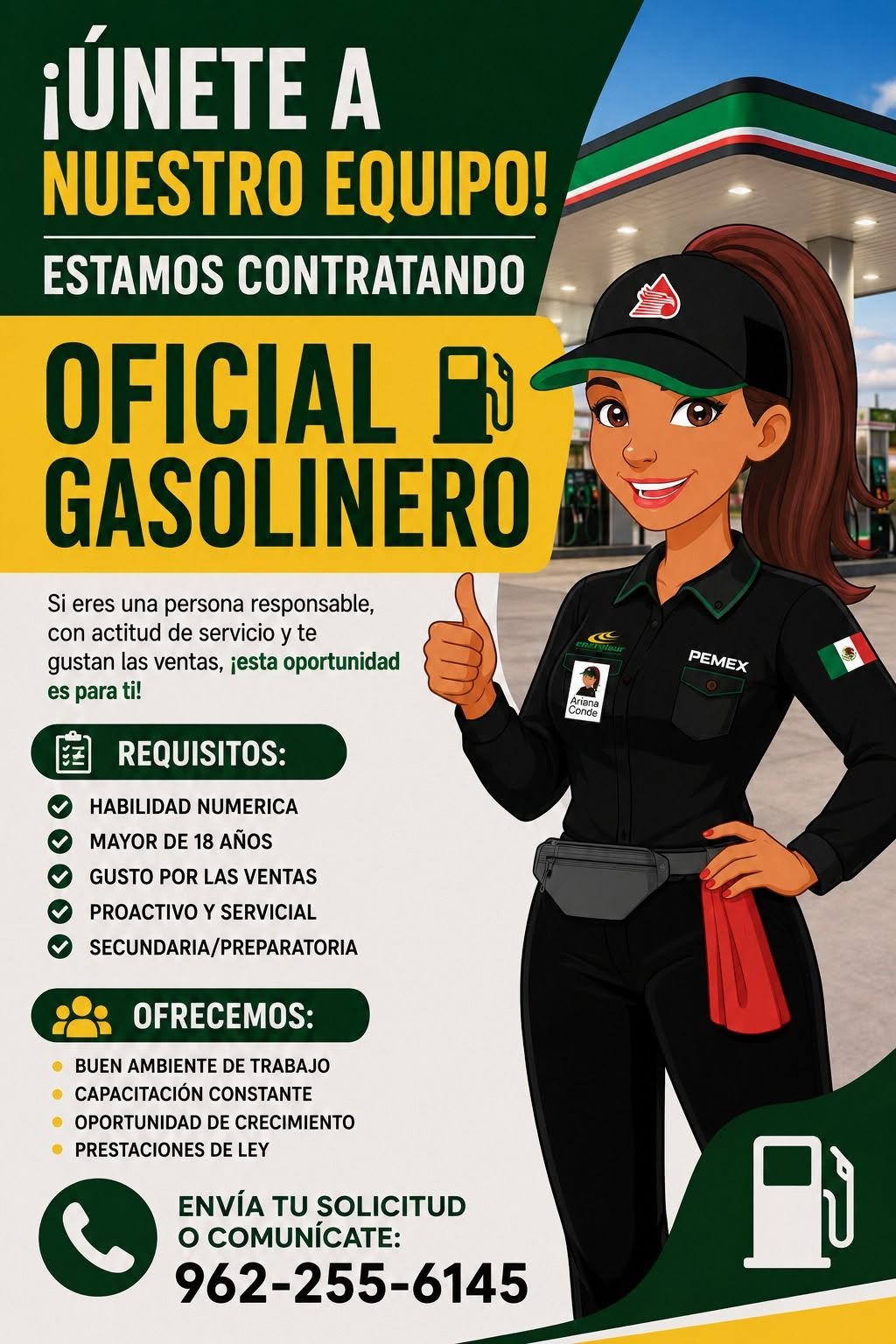 Vacante disponible