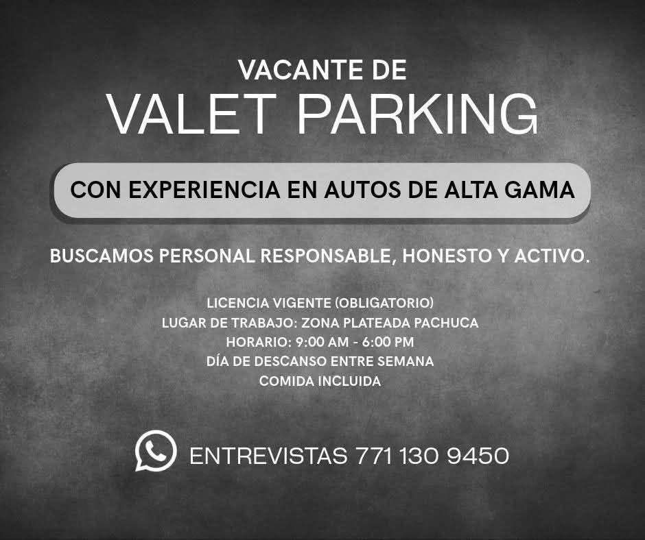 Vacante disponible