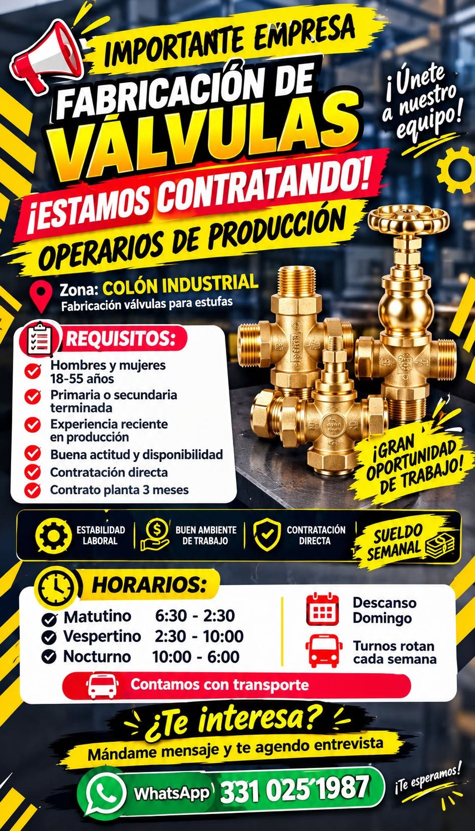 Operario de Producción