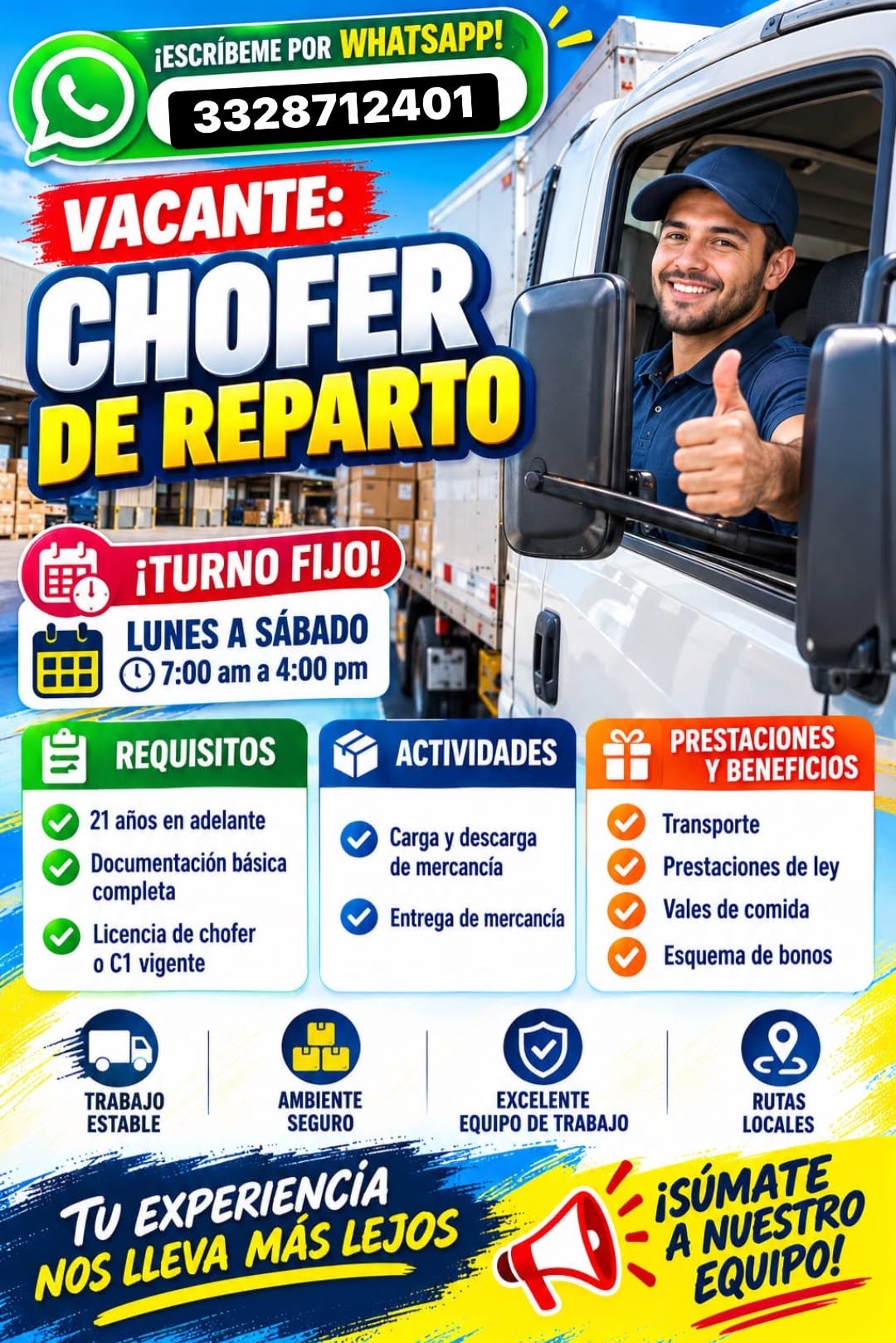 Vacante disponible
