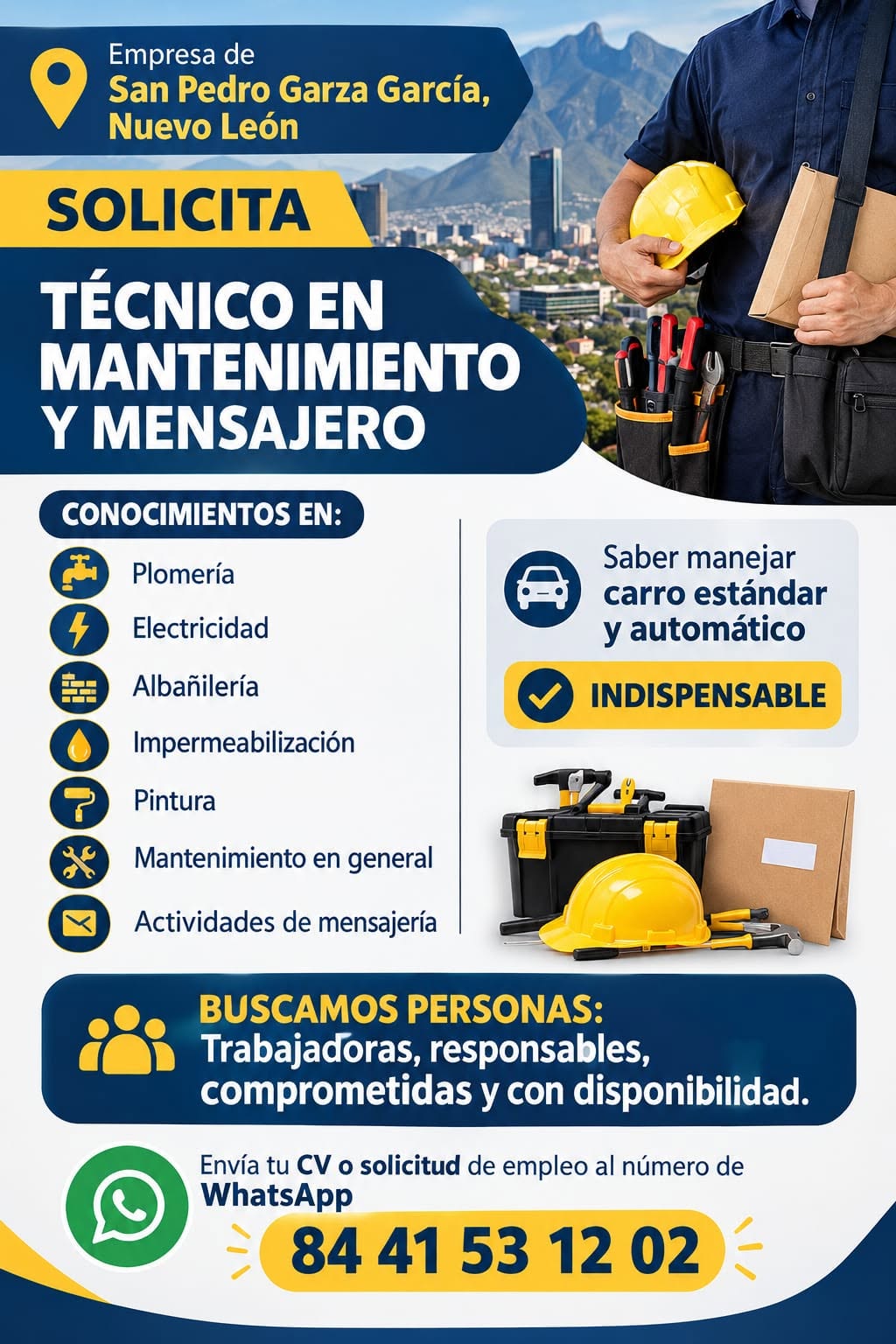 Vacante disponible