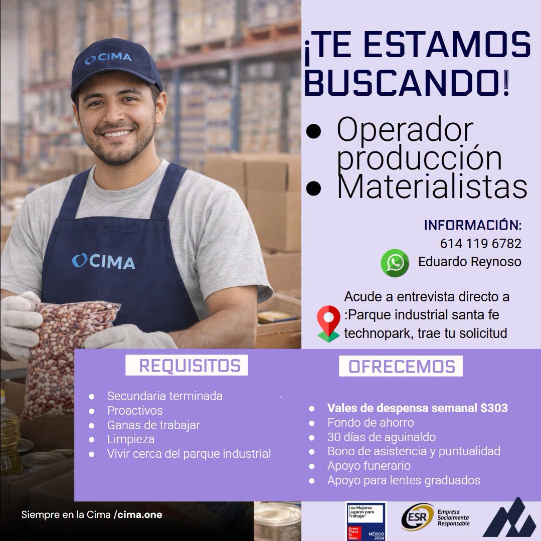 Operador de Producción