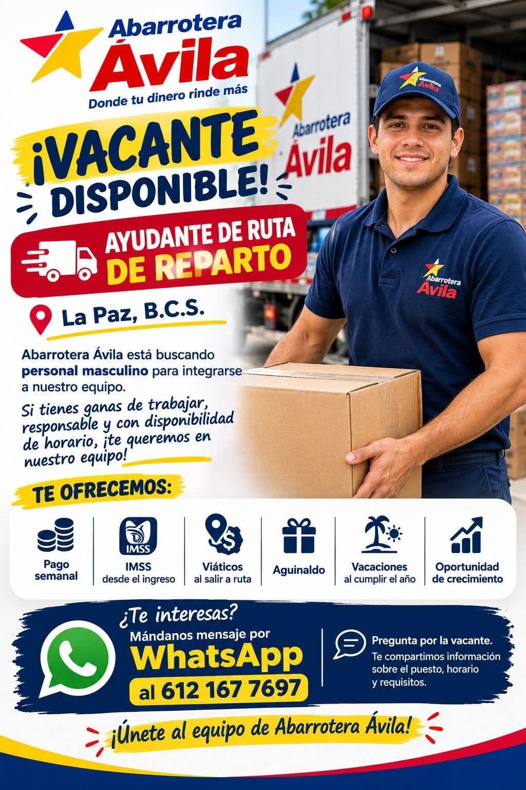 Ayudante de Ruta de Reparto