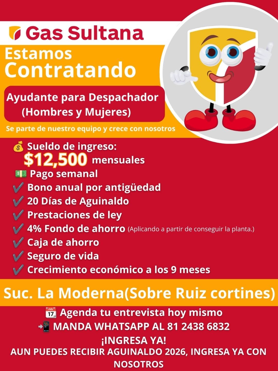 Ayudante para Despachador