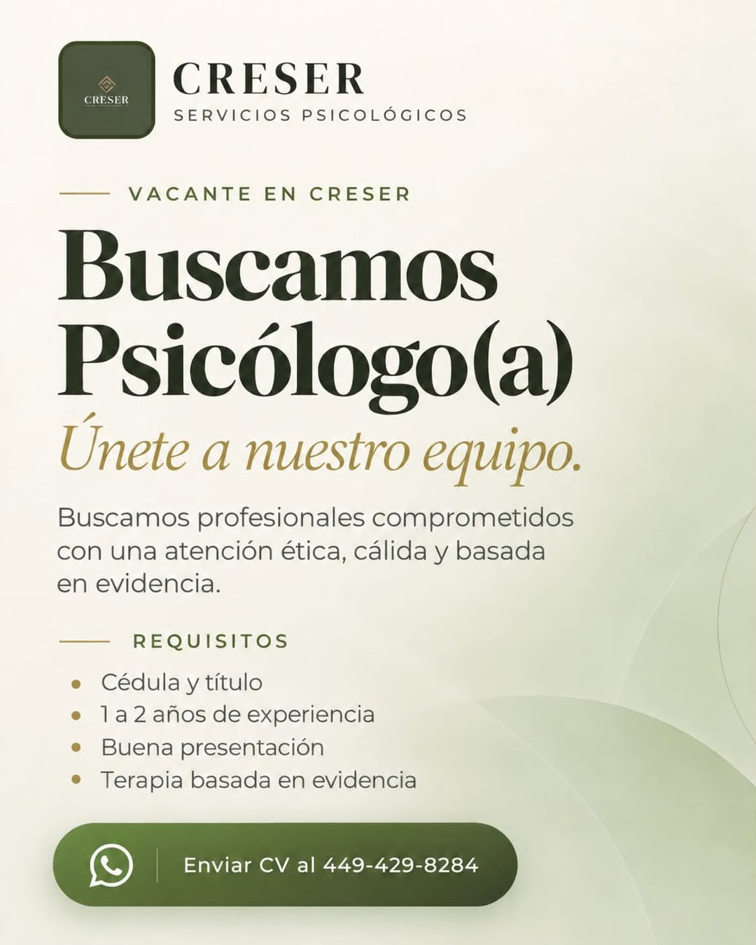 Psicólogo(a)