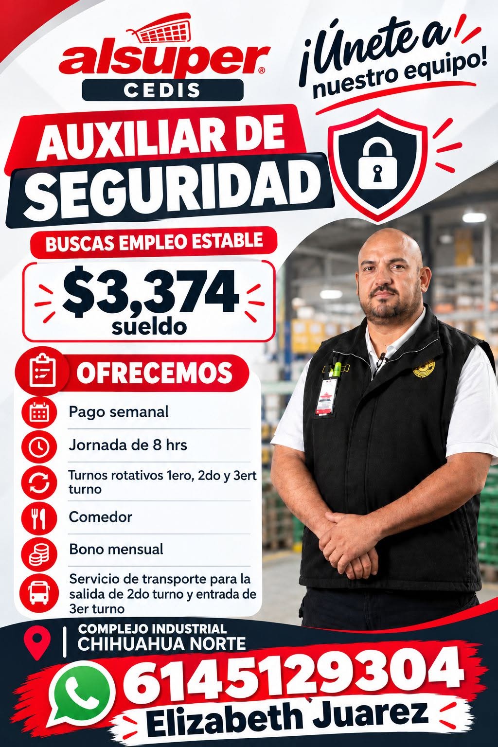 Vacante disponible