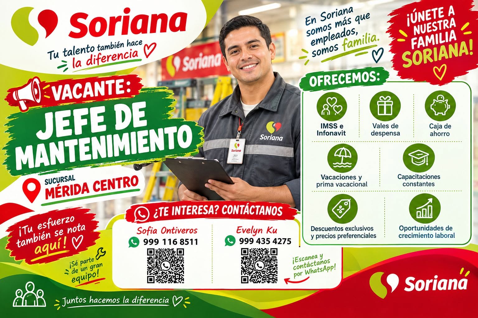Jefe de mantenimiento