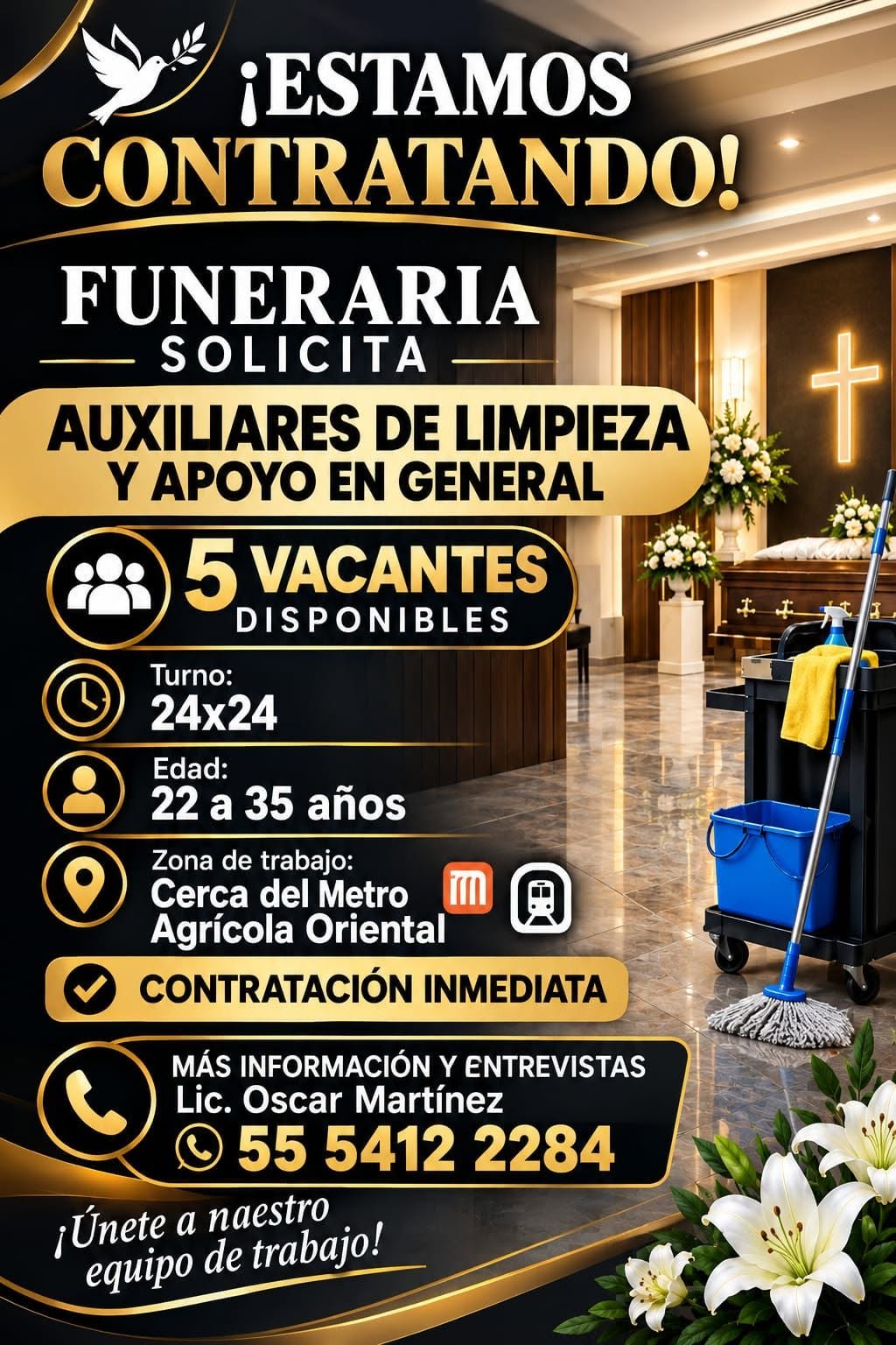 Vacante disponible