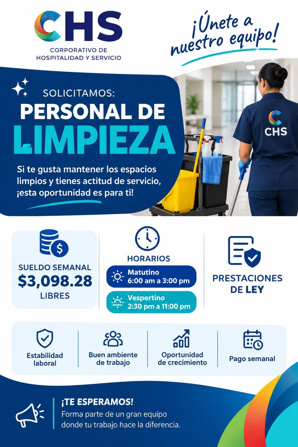 Personal de Limpieza