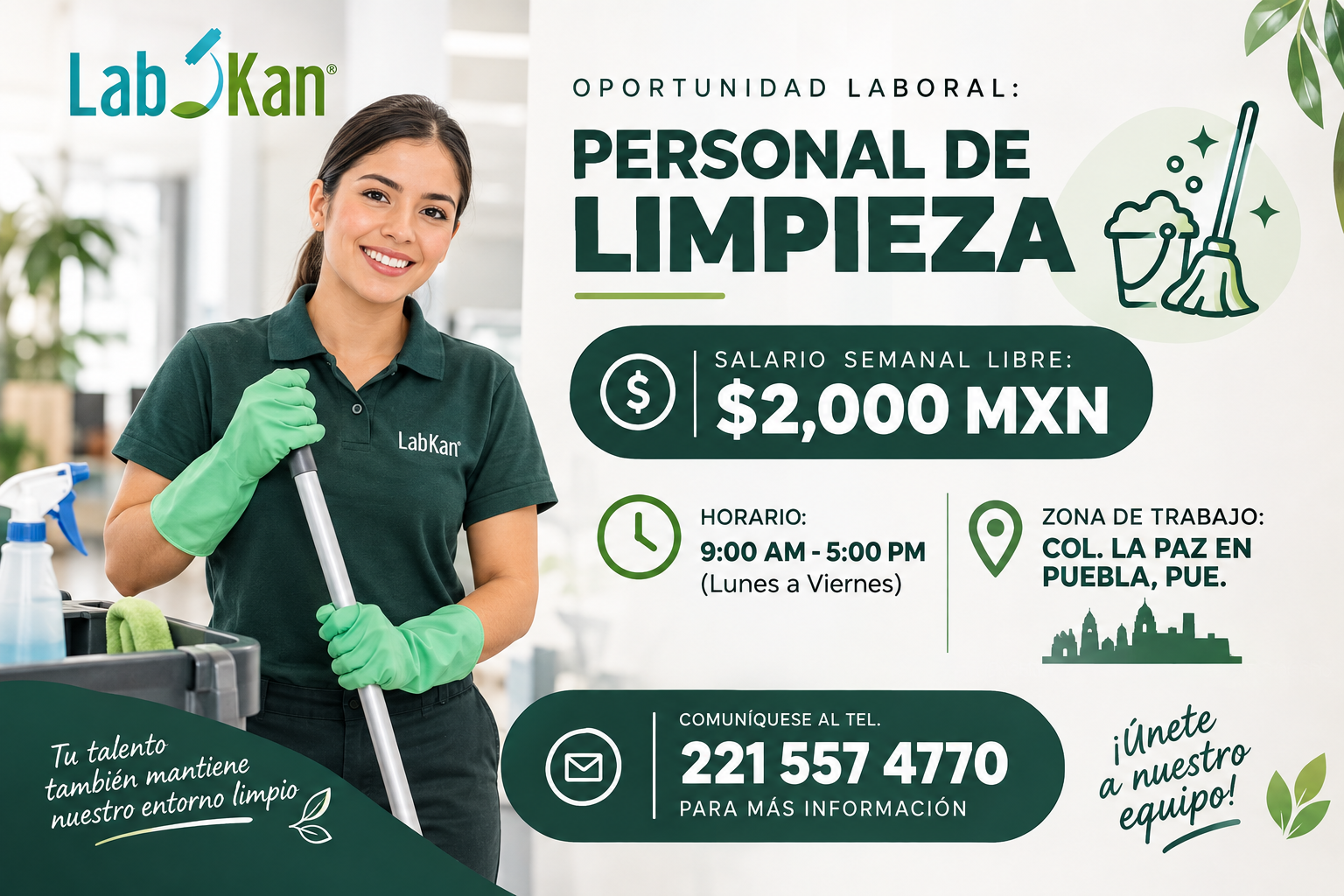 Vacante disponible