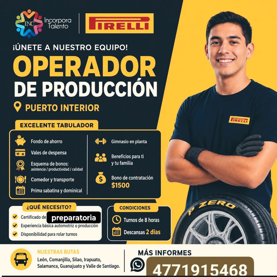 Operador de Producción