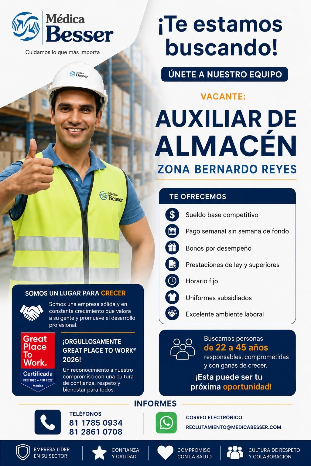 Vacante disponible
