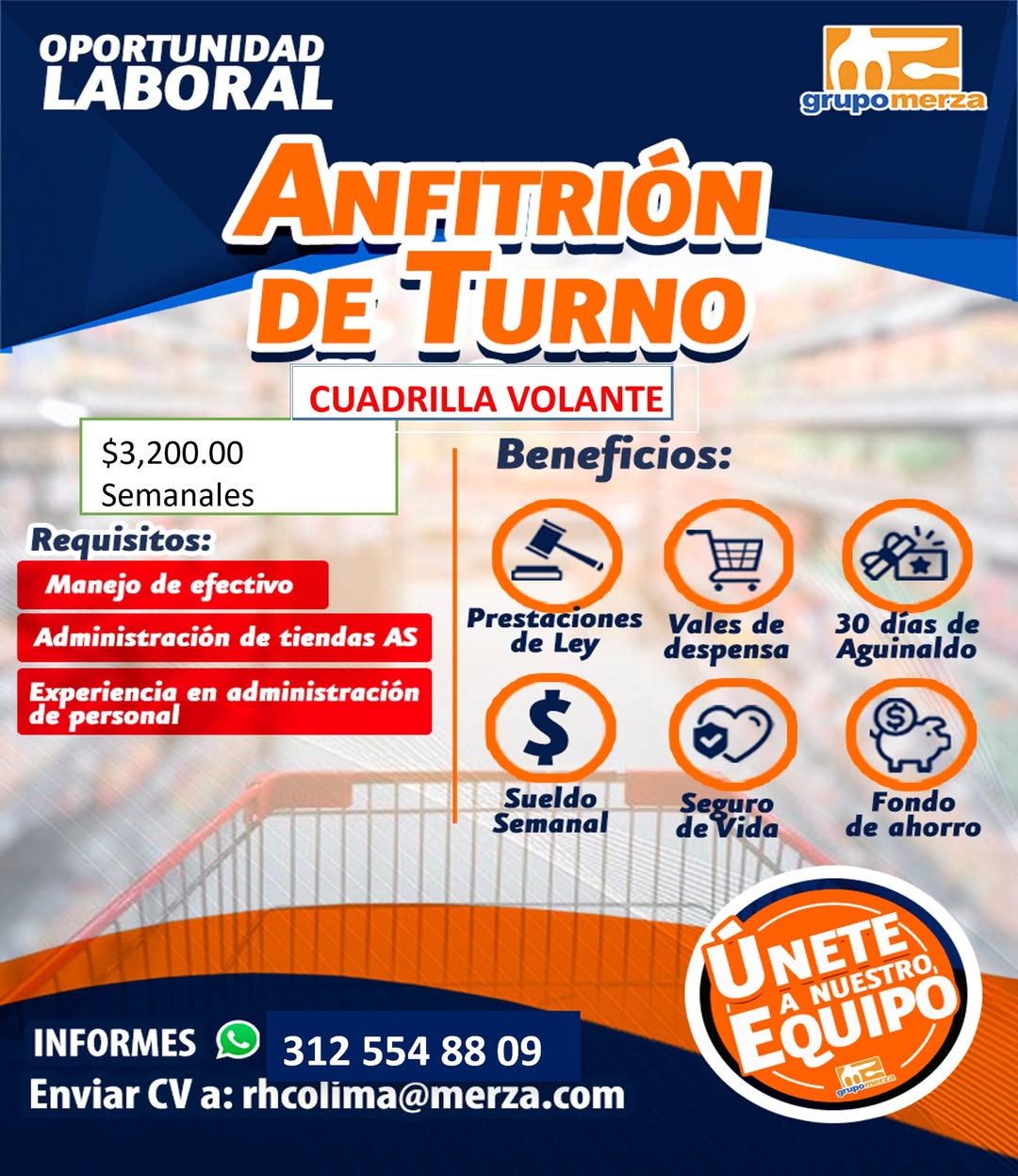 Anfitrión de Turno Volante