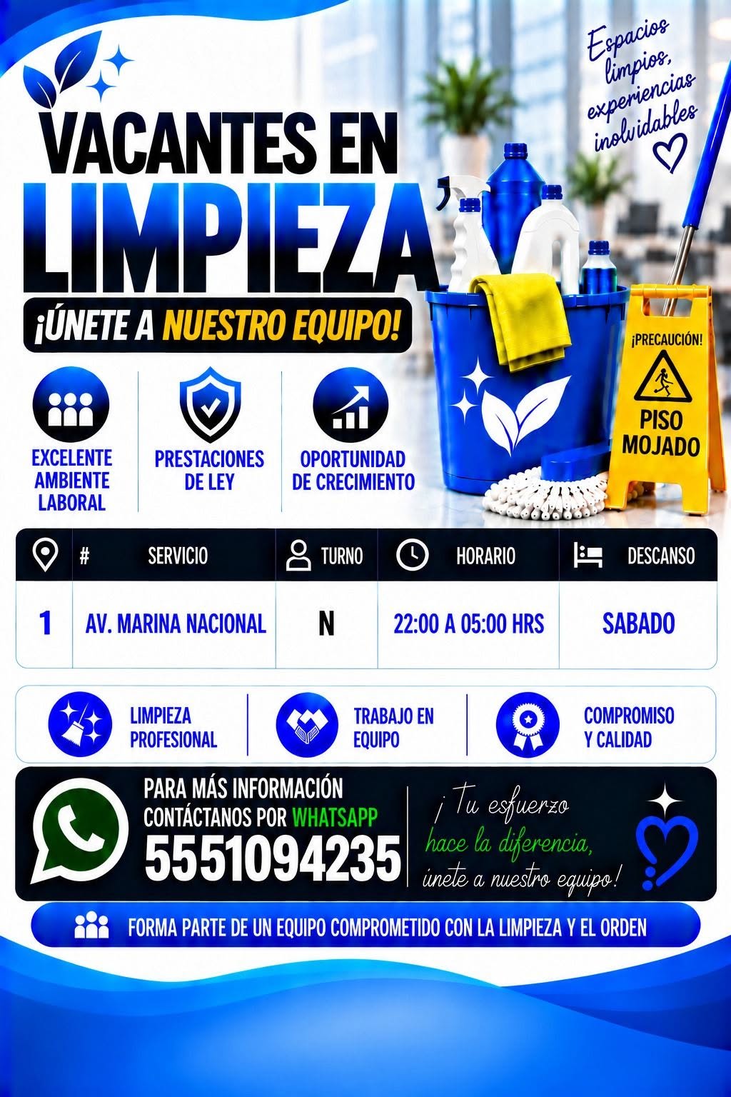 Vacante disponible
