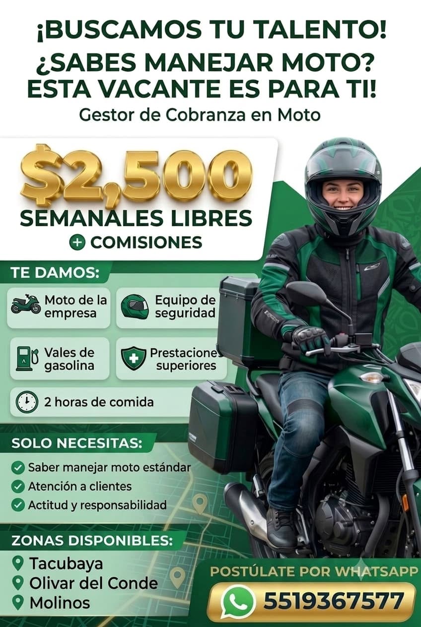 Vacante disponible