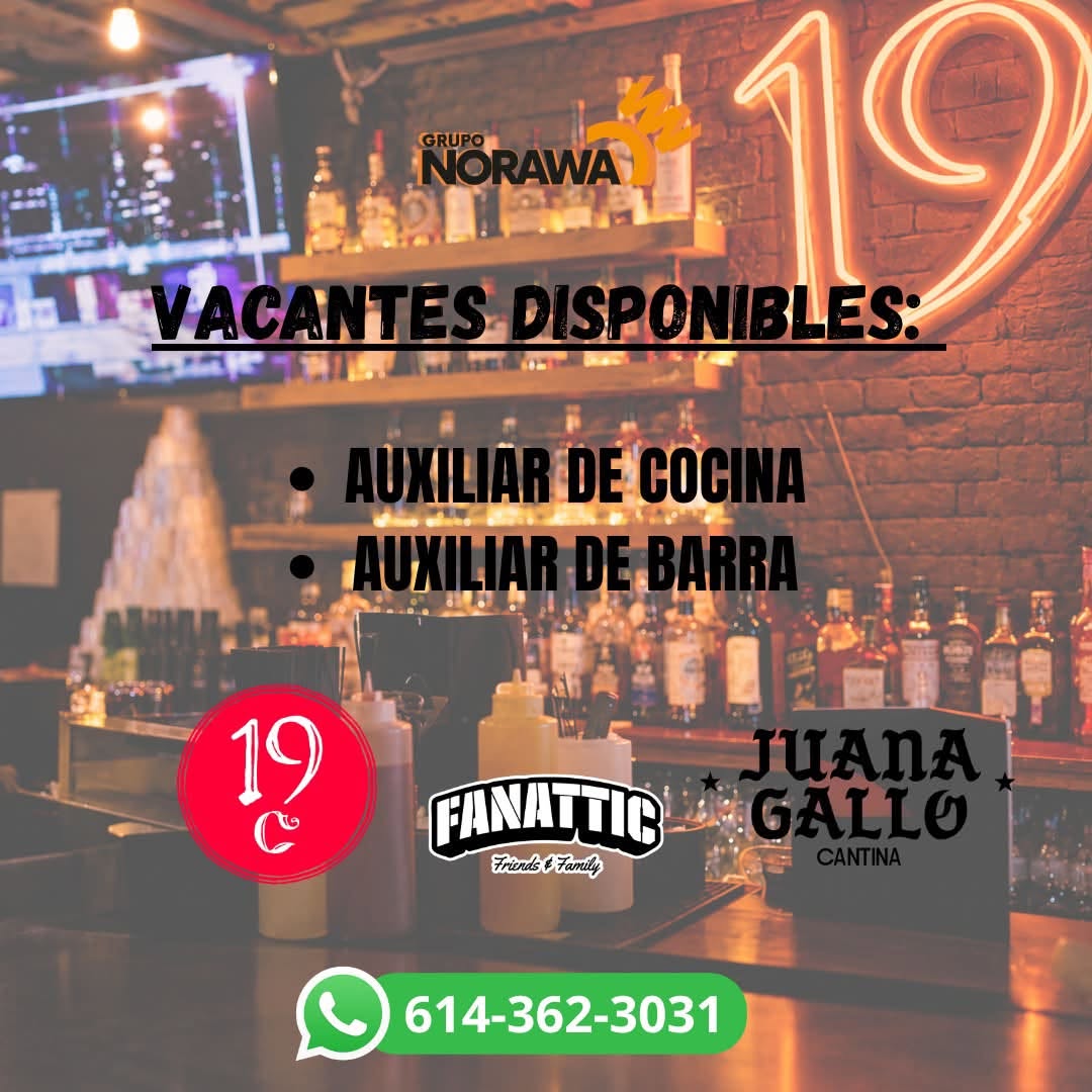 Auxiliar de Cocina
