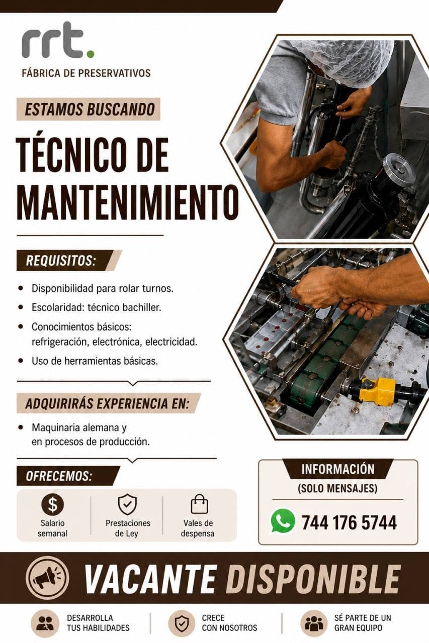 Vacante disponible