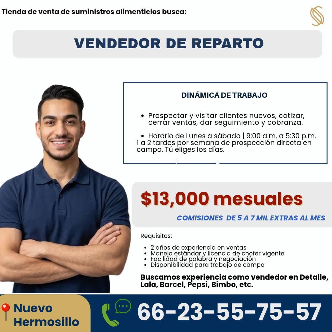 Vendedor de Campo