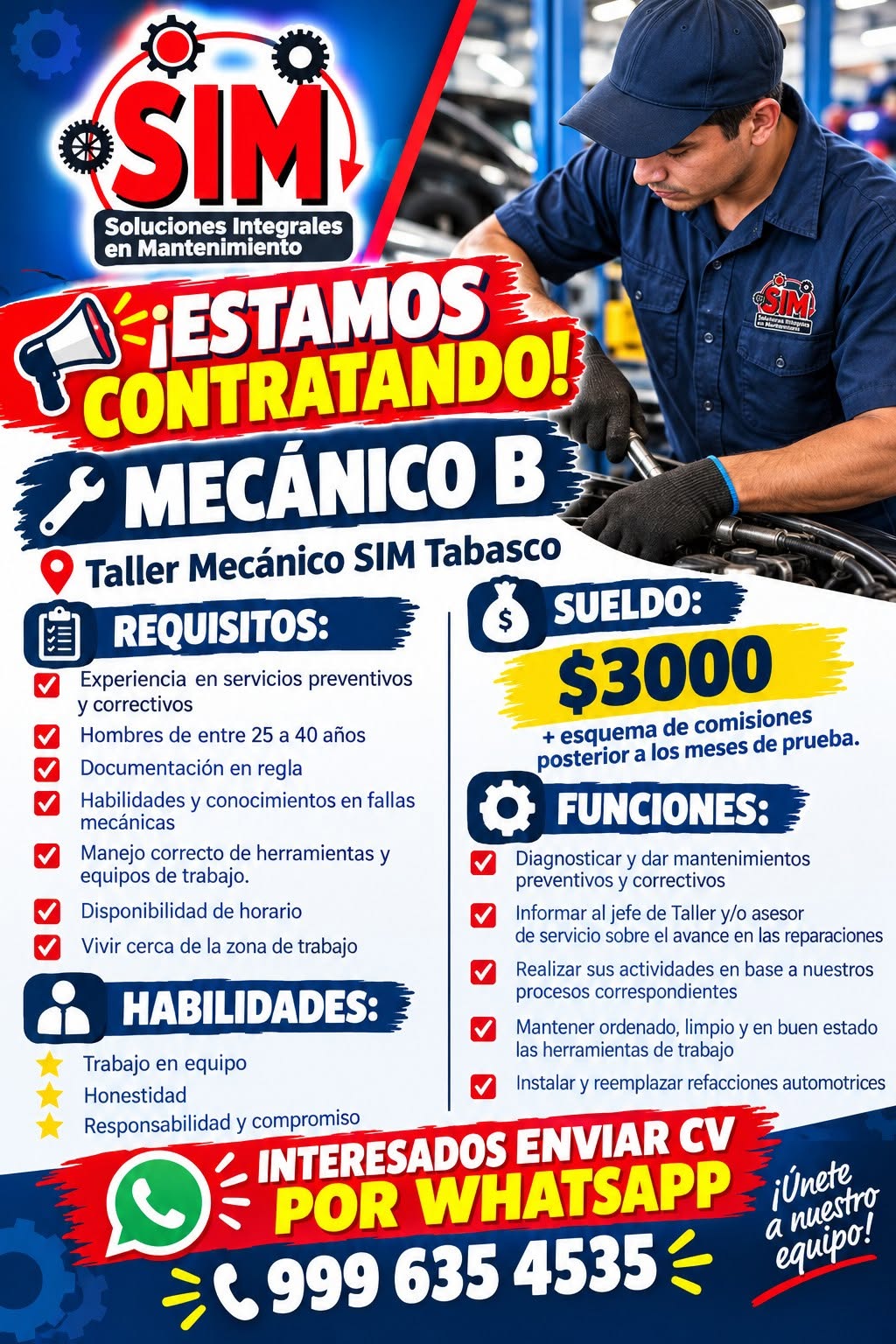 Mecánico B