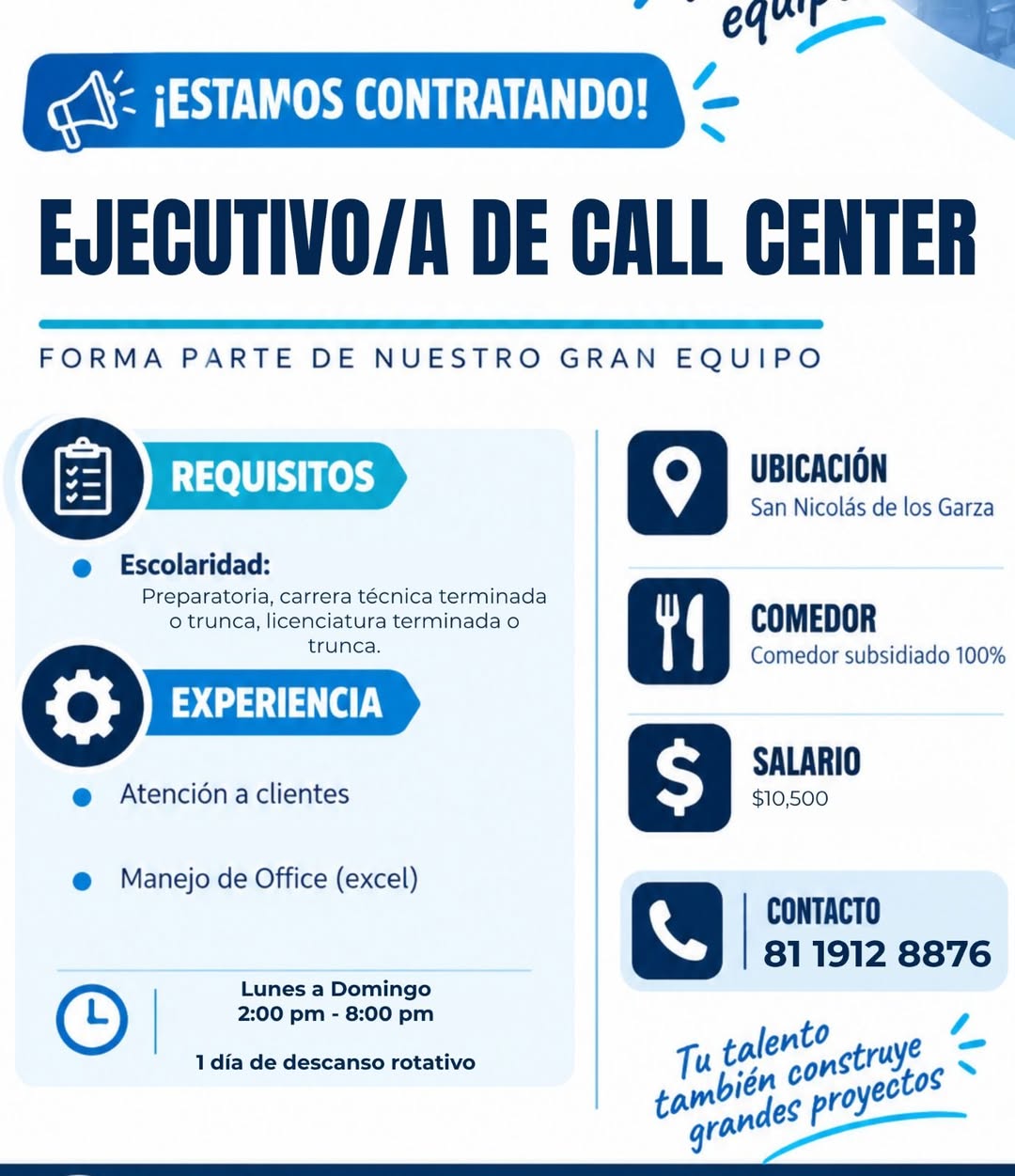 Ejecutivo o Ejecutiva
