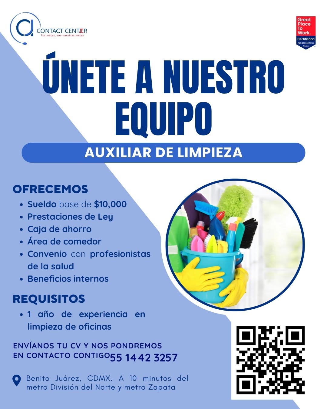 Auxiliar de Limpieza