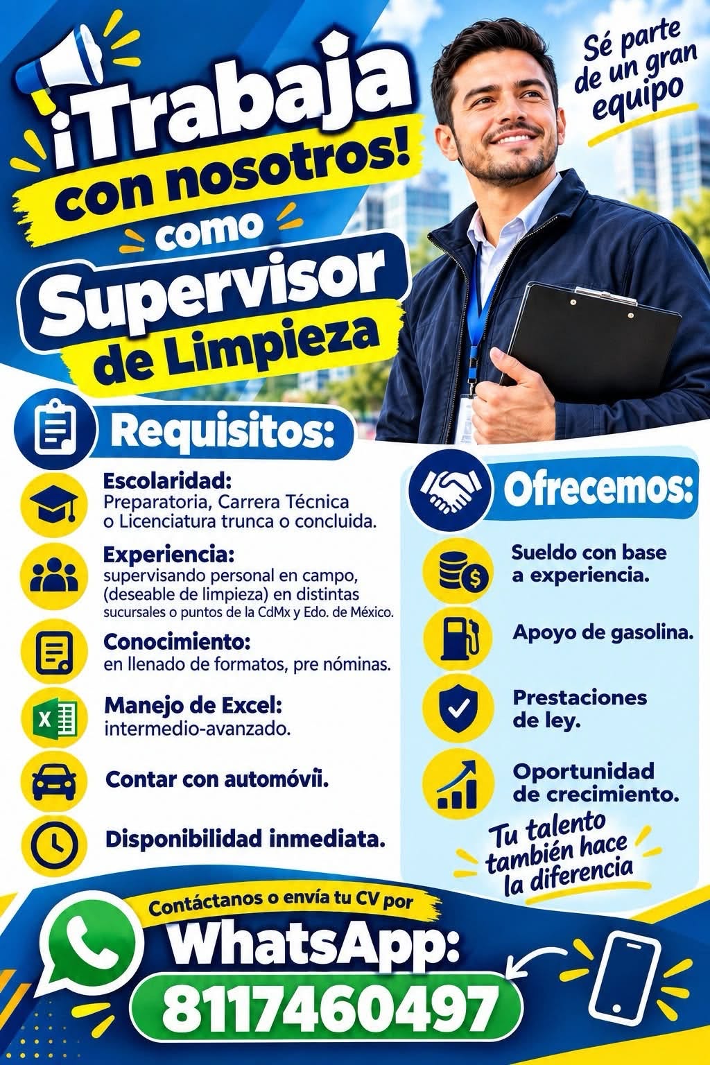 Supervisor de Limpieza