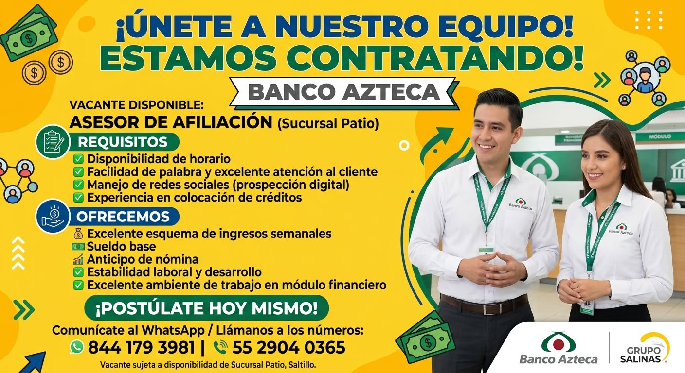 Vacante disponible
