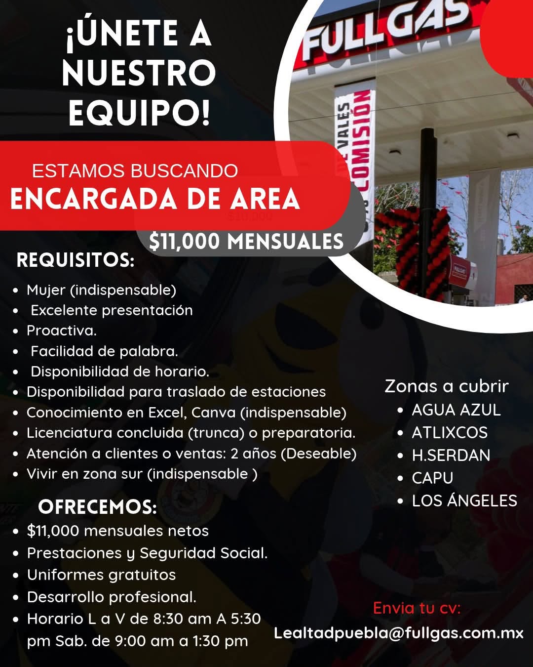 Encargada de Área