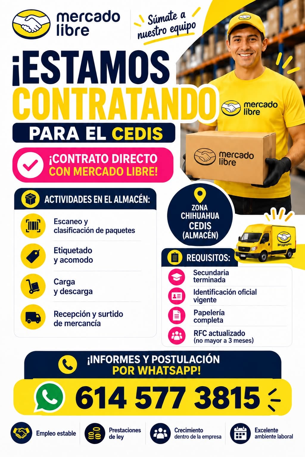 Vacante disponible