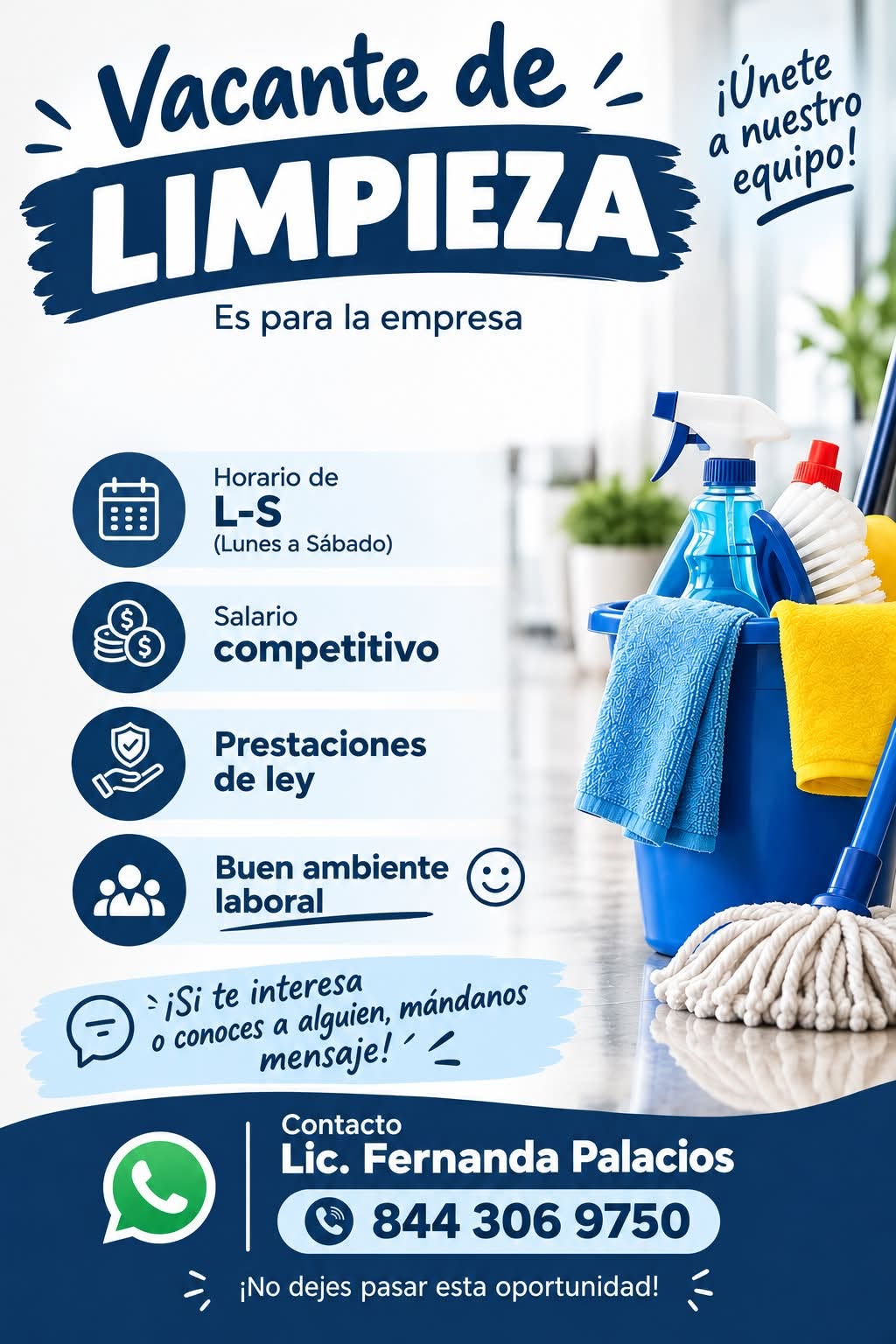 Personal de Limpieza