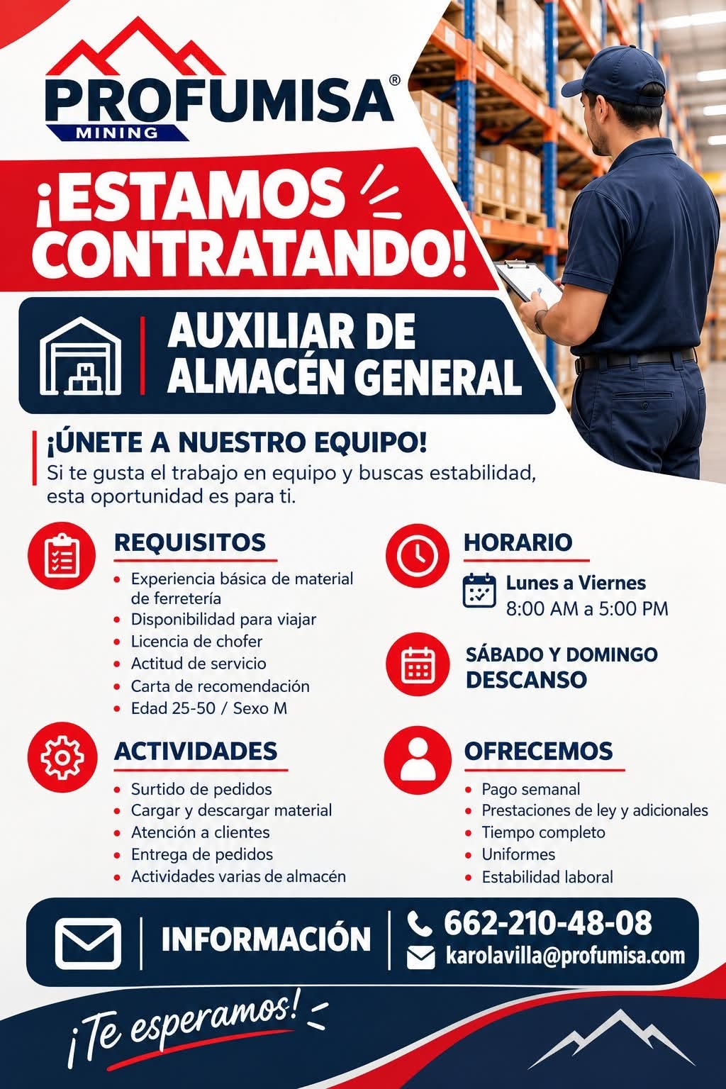 Vacante disponible