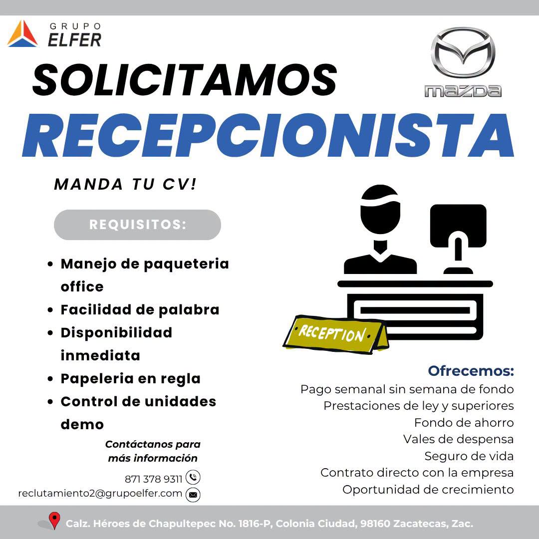 Vacante disponible