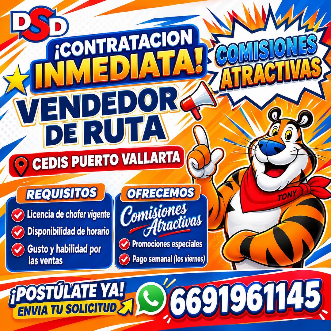 Chofer Vendedor