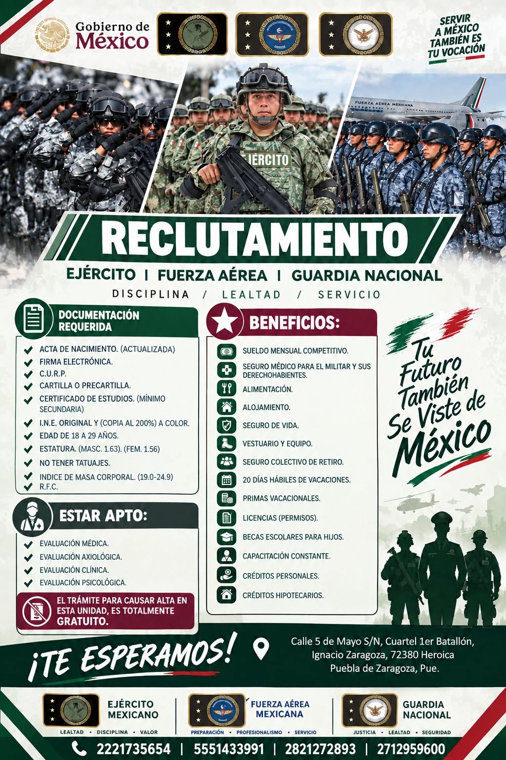 Vacante disponible