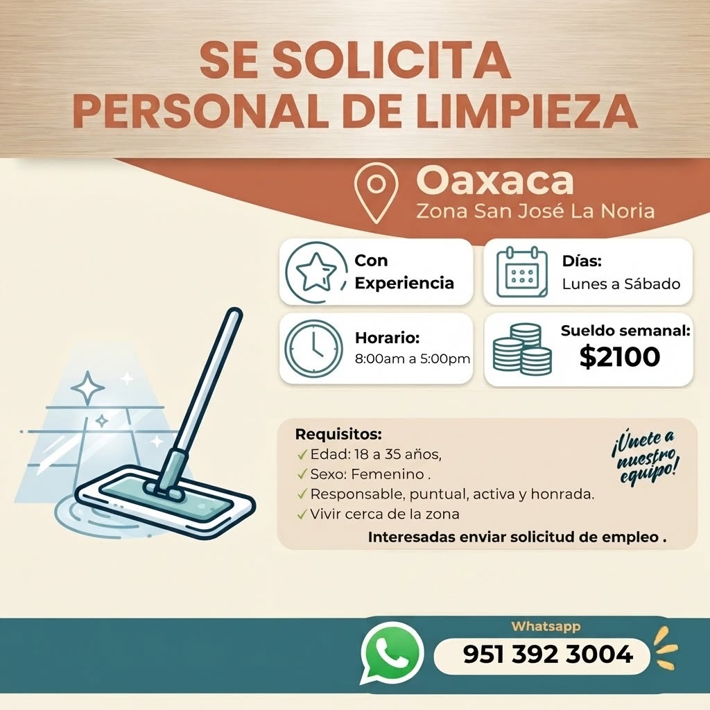 Personal de limpieza