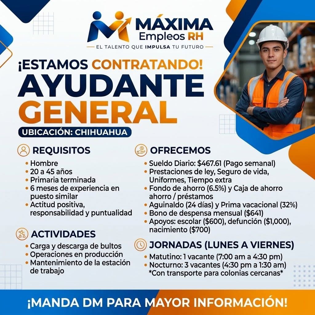 Vacante disponible
