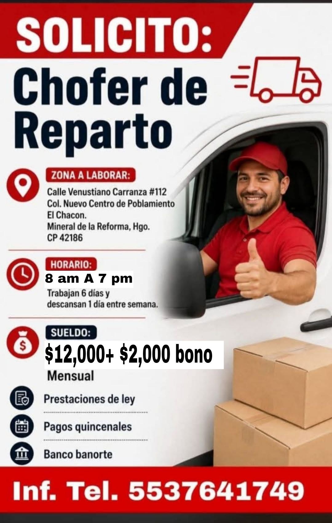 Chofer Repartidor