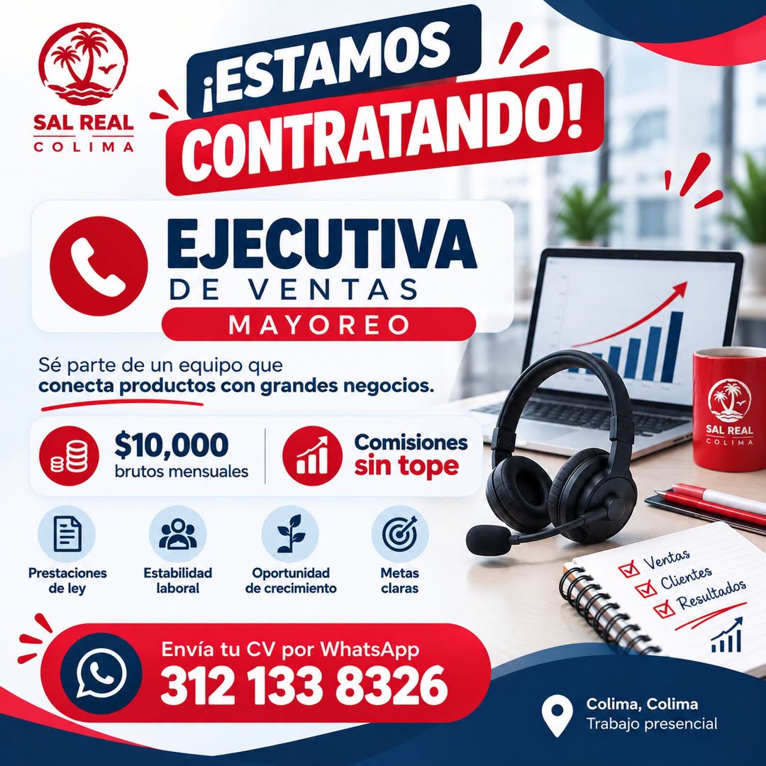 Ejecutiva de Ventas Mayoreo