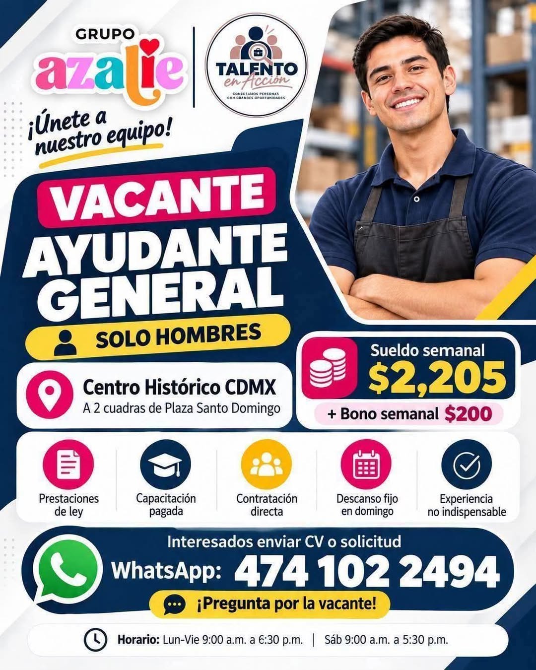 Auxiliar de Piso