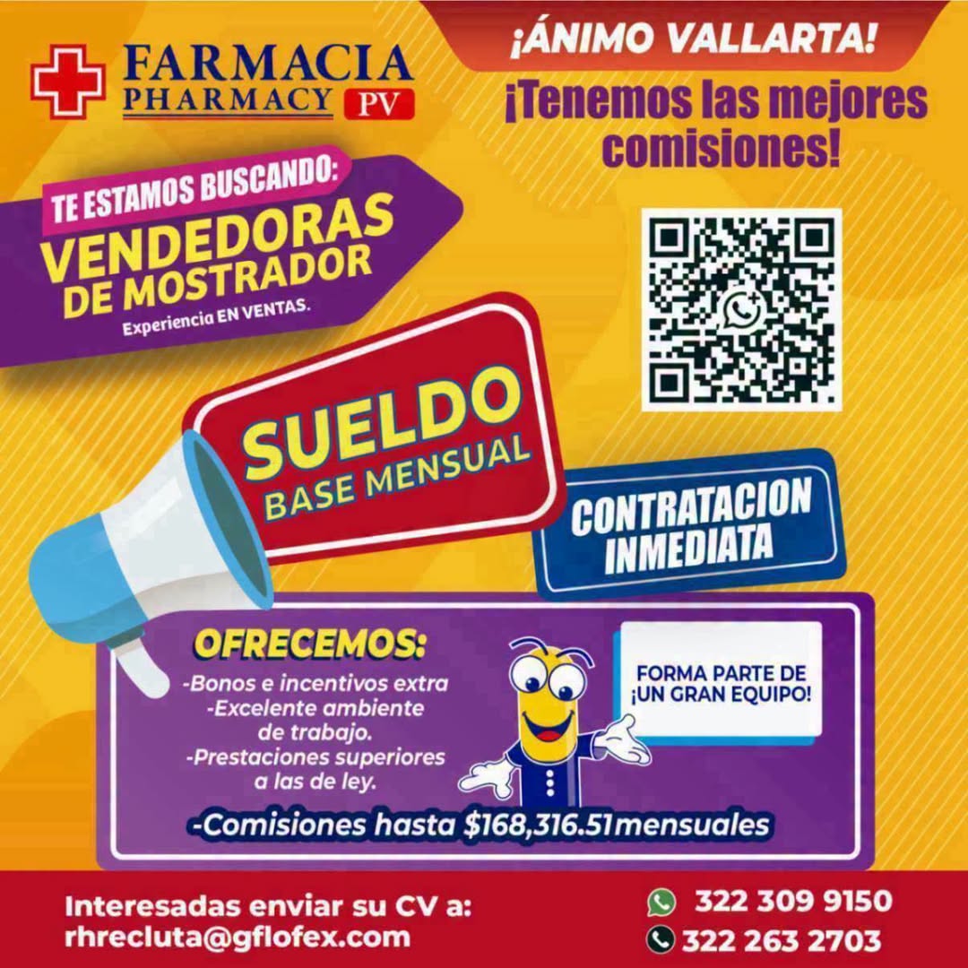 Vendedor de Farmacia