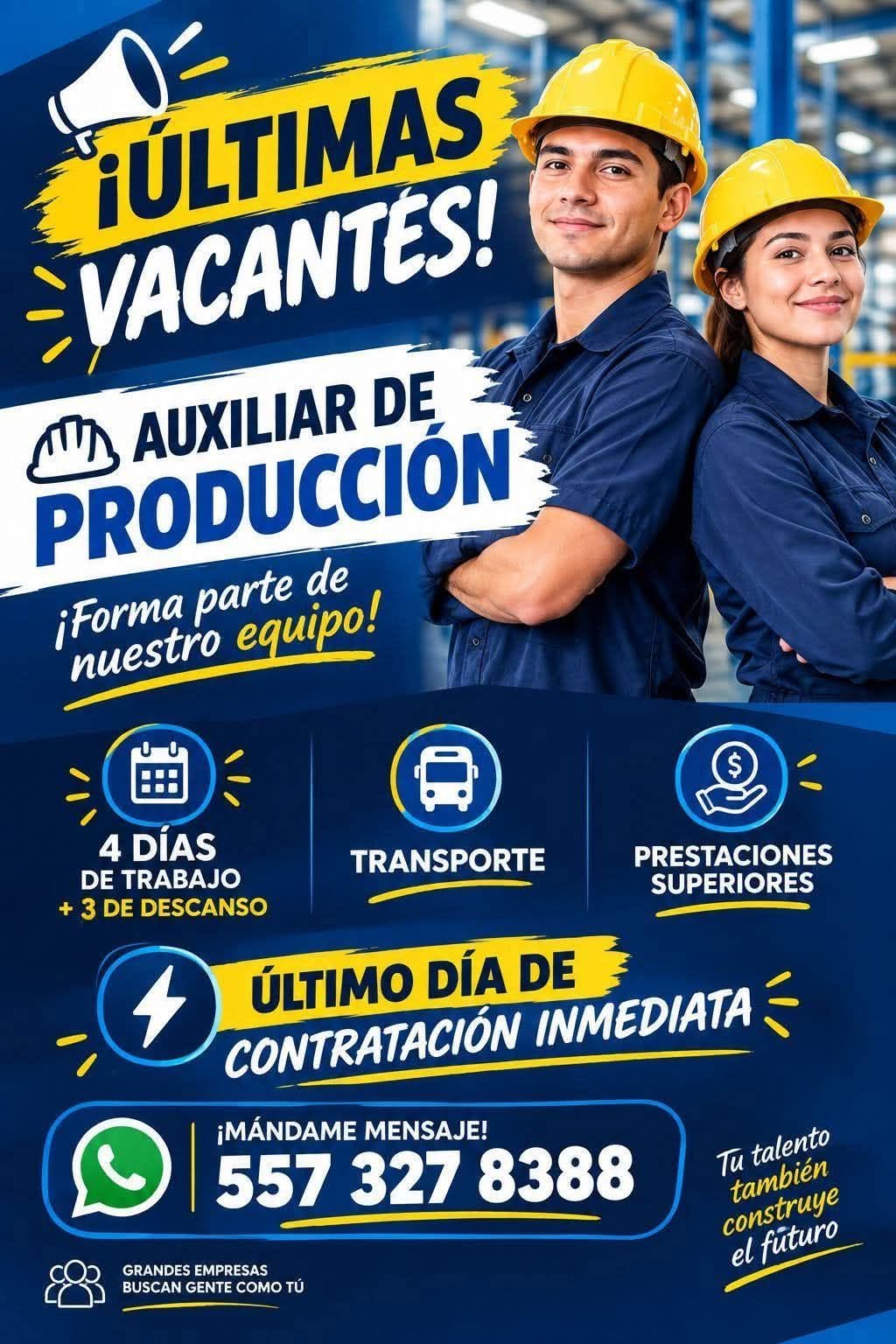 Vacante disponible