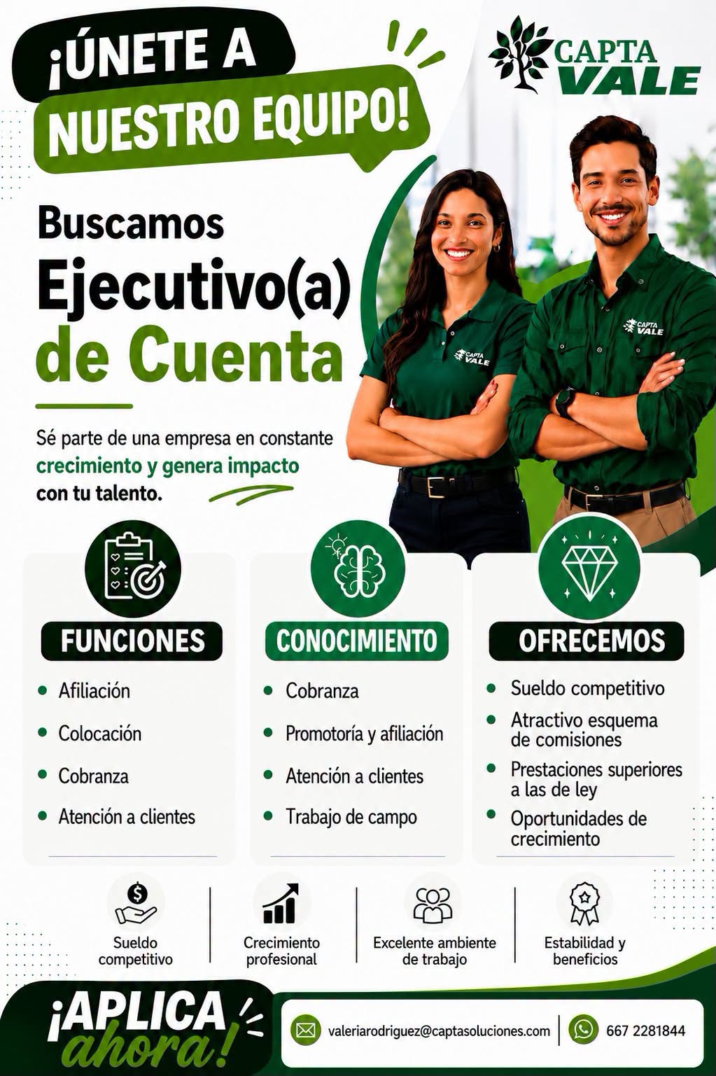 Ejecutivo(a) de Cuenta