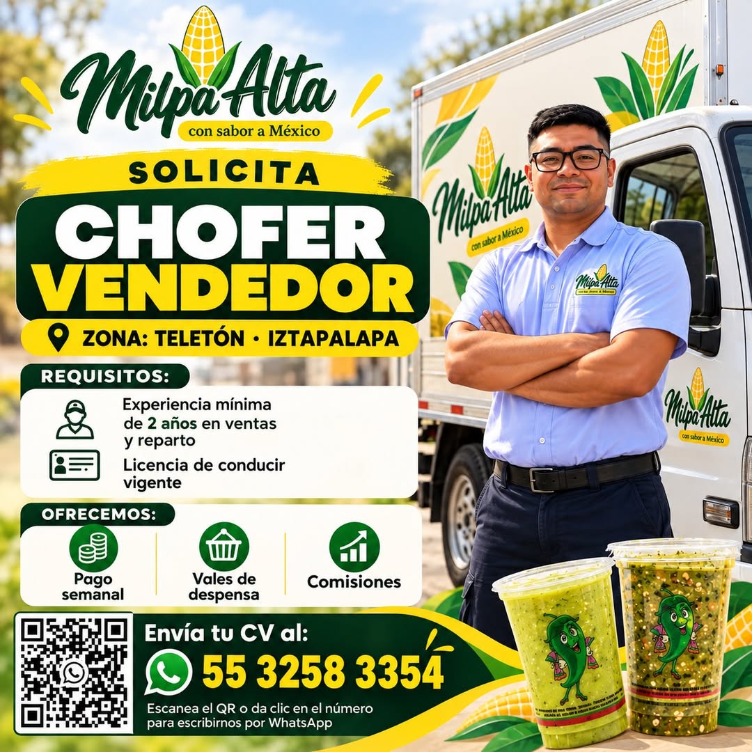 Chofer Vendedor